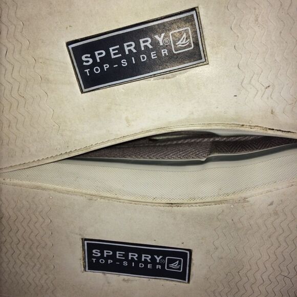 Sperry Top Siders Bahama with Gray Herringbone Cotton Canvas for Wormen - Picture 10 of 10